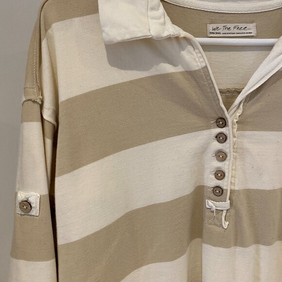 We The Free | Free People - Collared Long Sleeve Top - Picture 3 of 5